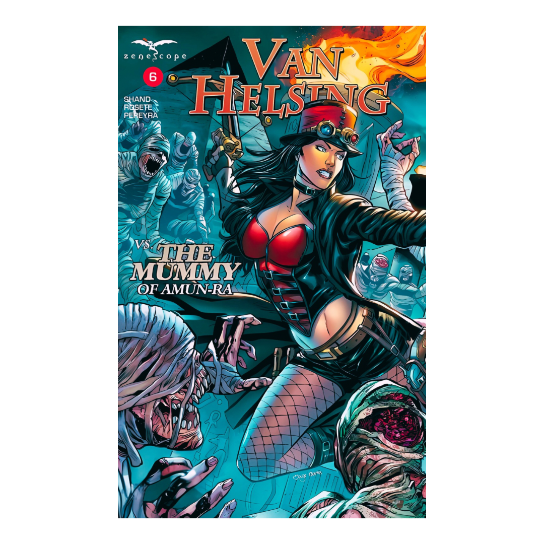 COMIC : VAN HELSING VS THE MUMMY OF AMUN-RA - #6