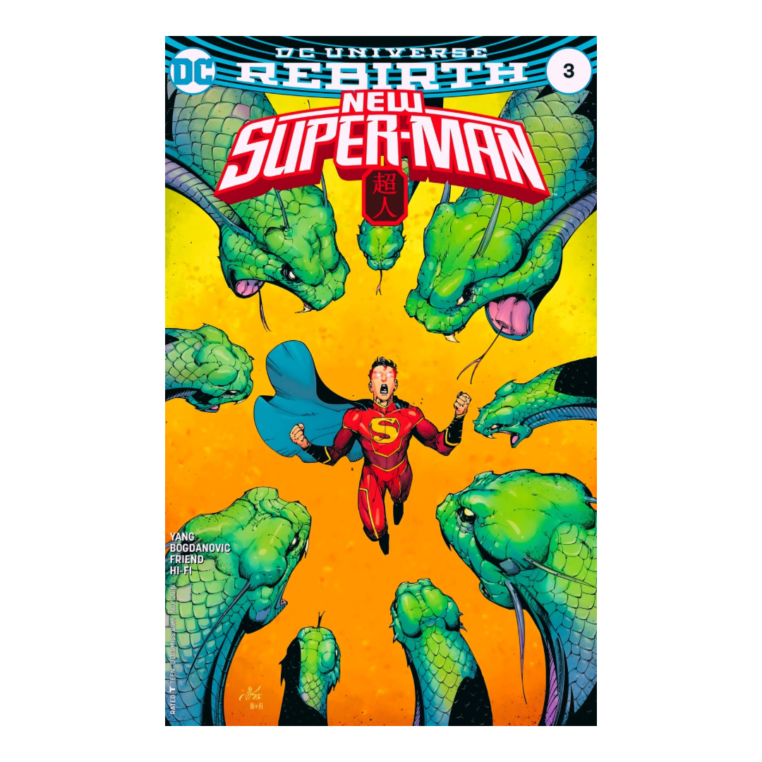 COMIC : NEW SUPER-MAN - REBIRTH #3