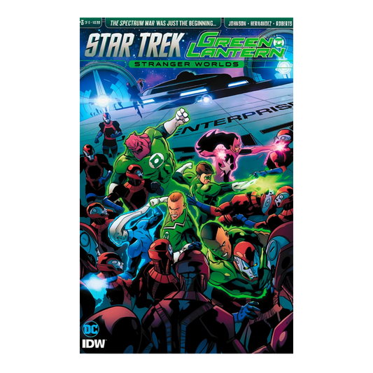 COMIC : STAR TREK / GREEN LANTERN STRANGER WORLDS - #3