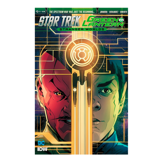 COMIC : STAR TREK / GREEN LANTERN STRANGER WORLDS - #5