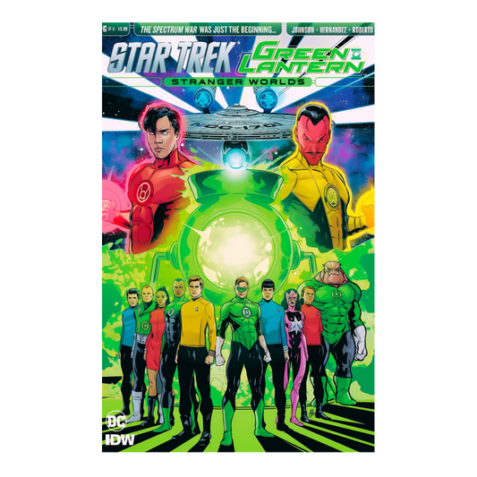 COMIC : STAR TREK / GREEN LANTERN STRANGER WORLDS - #6