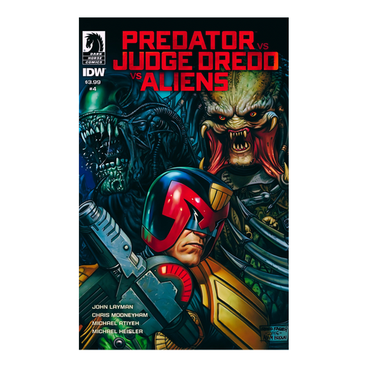 COMIC : PREDATOR VS JUDGE DREDD VS ALIENS - #4