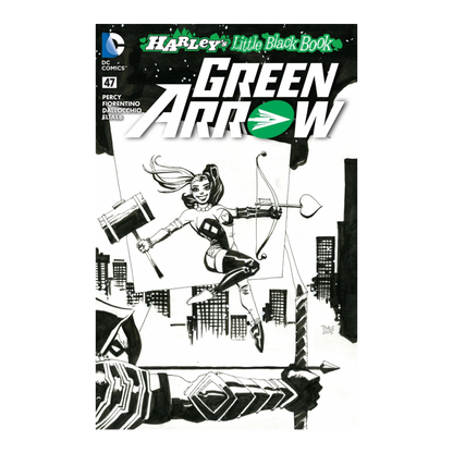 COMIC : GREEN ARROW - NEW 52 #47 BLK/WHTE VR