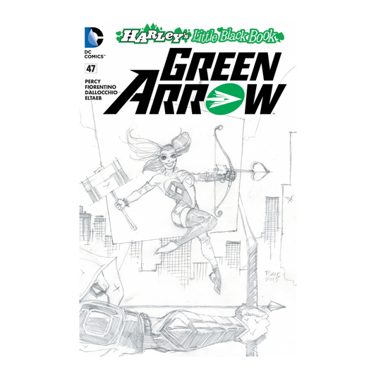 COMIC : GREEN ARROW - NEW 52 #47 BLK/WHTE VR