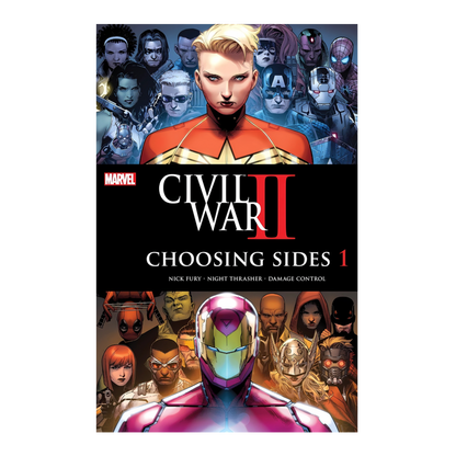COMIC : CIVIL WAR II CHOOSING SIDES - #1