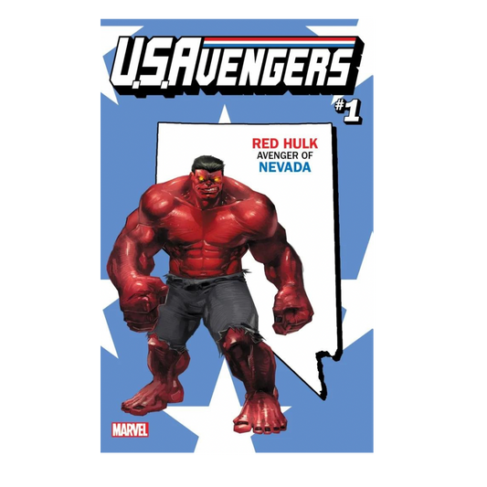 COMIC : US AVENGERS - #1 RED HULK VAR