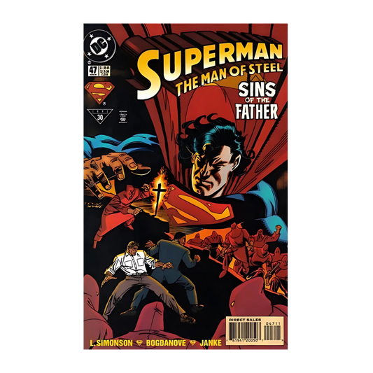 COMIC : SUPERMAN MAN OF STEEL - #47 1991