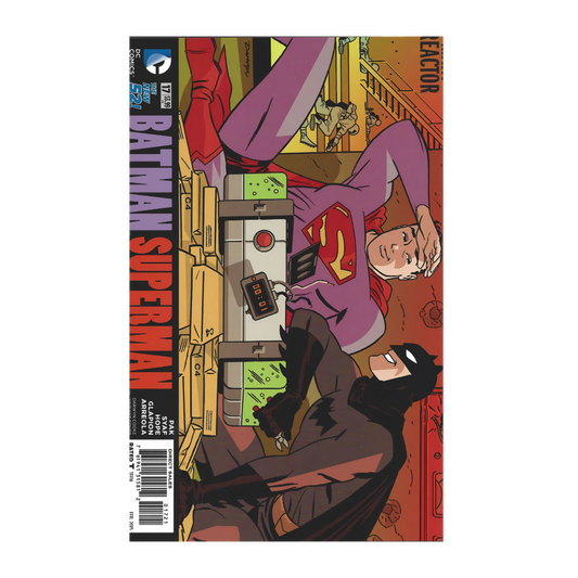 COMIC : BATMAN/SUPERMAN - NEW 52 #17 SIDEWAYS VR