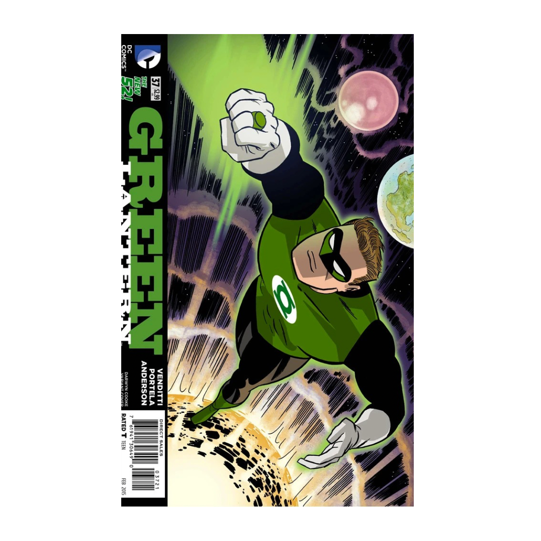 COMIC : GREEN LANTERN - NEW 52 #37 SIDEWAYS VR
