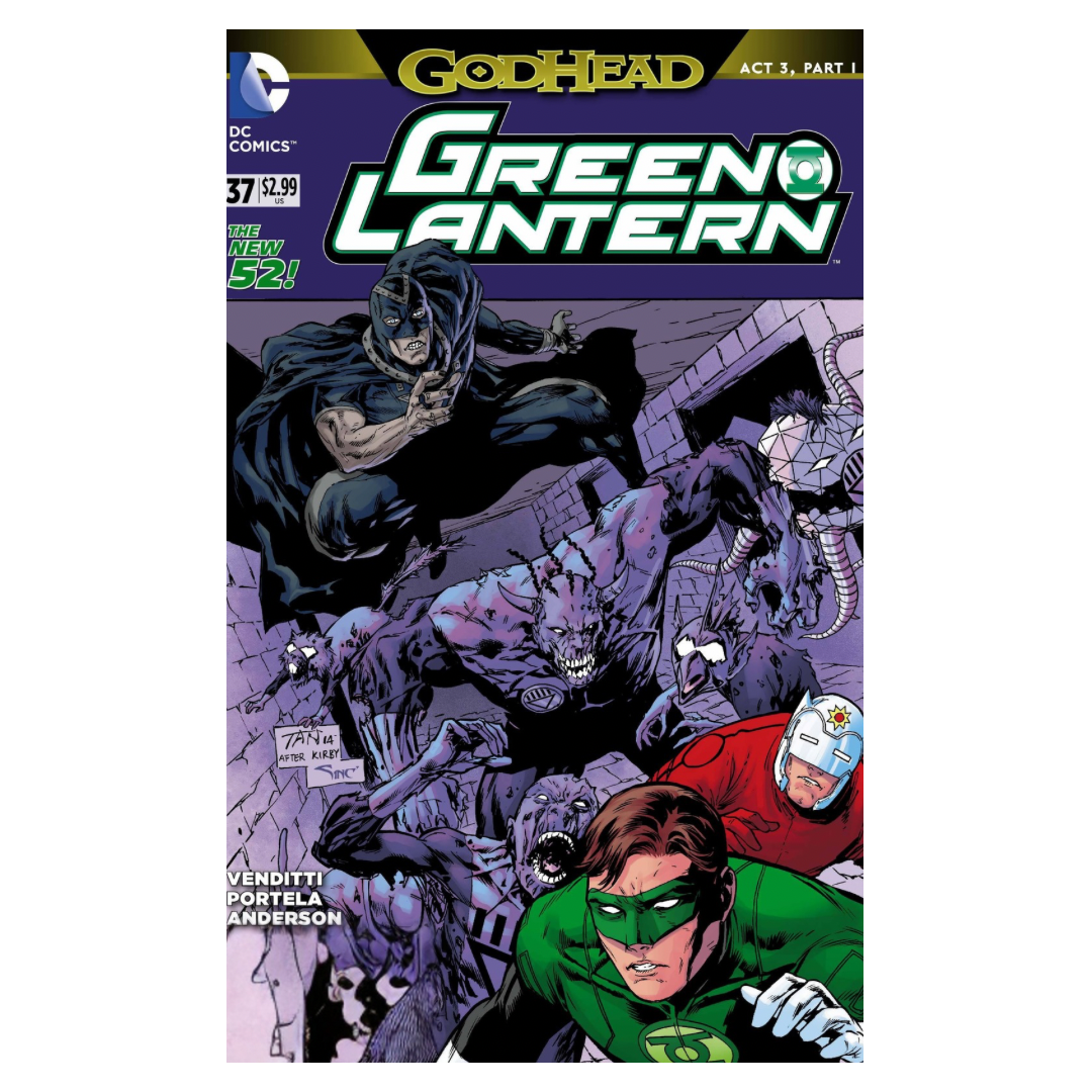 COMIC : GREEN LANTERN - NEW 52 #37 SIDEWAYS VR