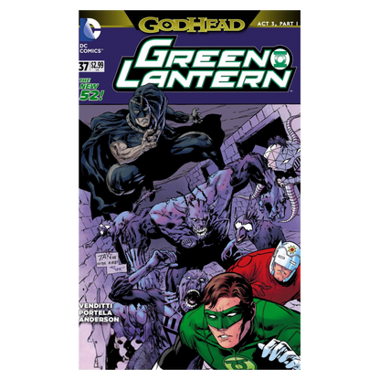 COMIC : GREEN LANTERN - NEW 52 #37 SIDEWAYS VR