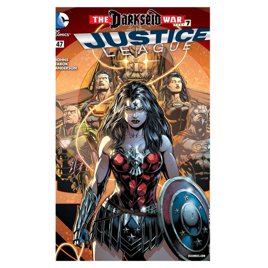 COMIC : JUSTICE LEAGUE - NEW 52 #47 BLK/WHTE VR