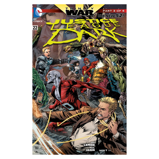 COMIC : JUSTICE LEAGUE DARK - NEW 52 #22 TRINITY WAR