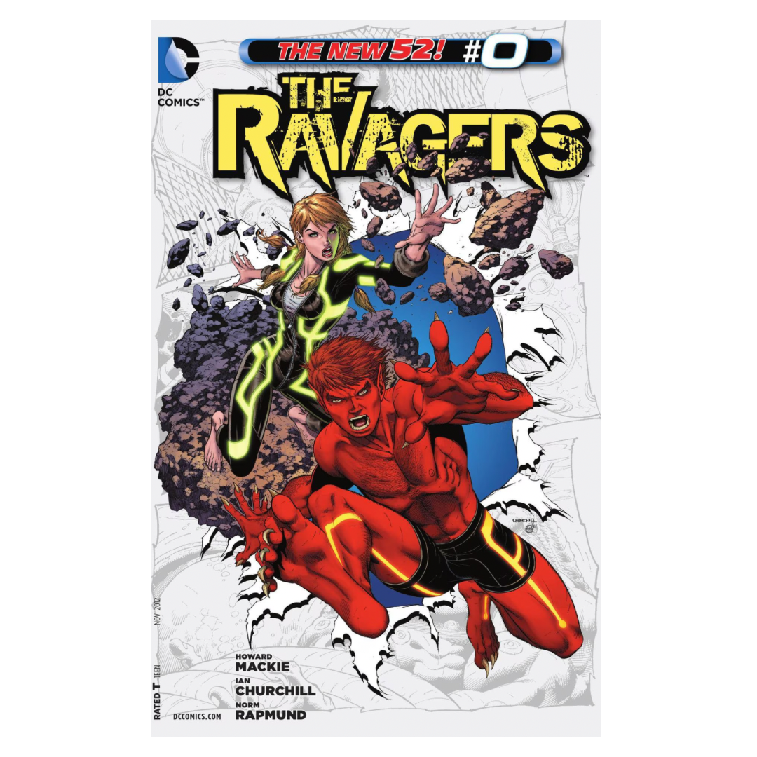 COMIC : RAVAGERS, THE - NEW 52 #0