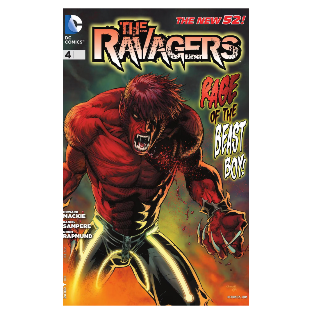 COMIC : RAVAGERS, THE - NEW 52 #4