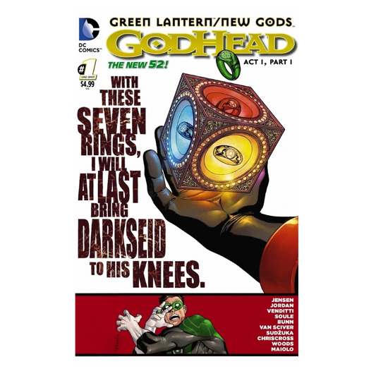 COMIC : GREEN LANTERN/NEW GODS - GODHEAD - #1