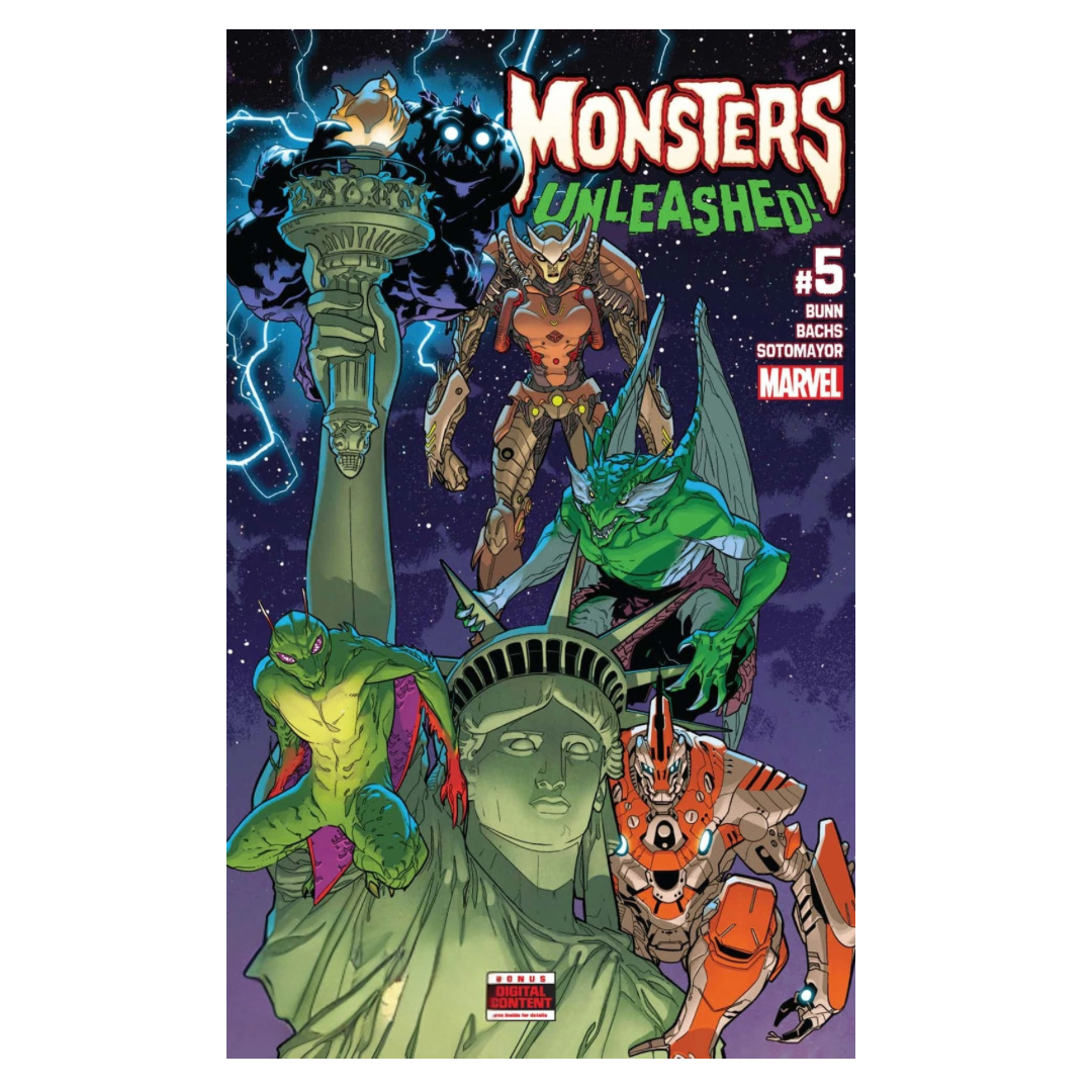 COMIC : MONSTERS UNLEASHED! - 2018 #5