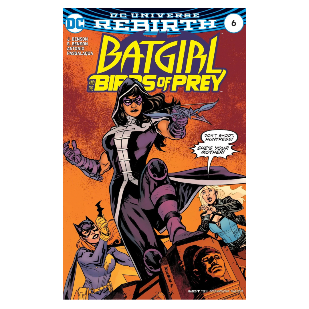 COMIC : BATGIRL & BIRDS OF PREY - REBIRTH #6