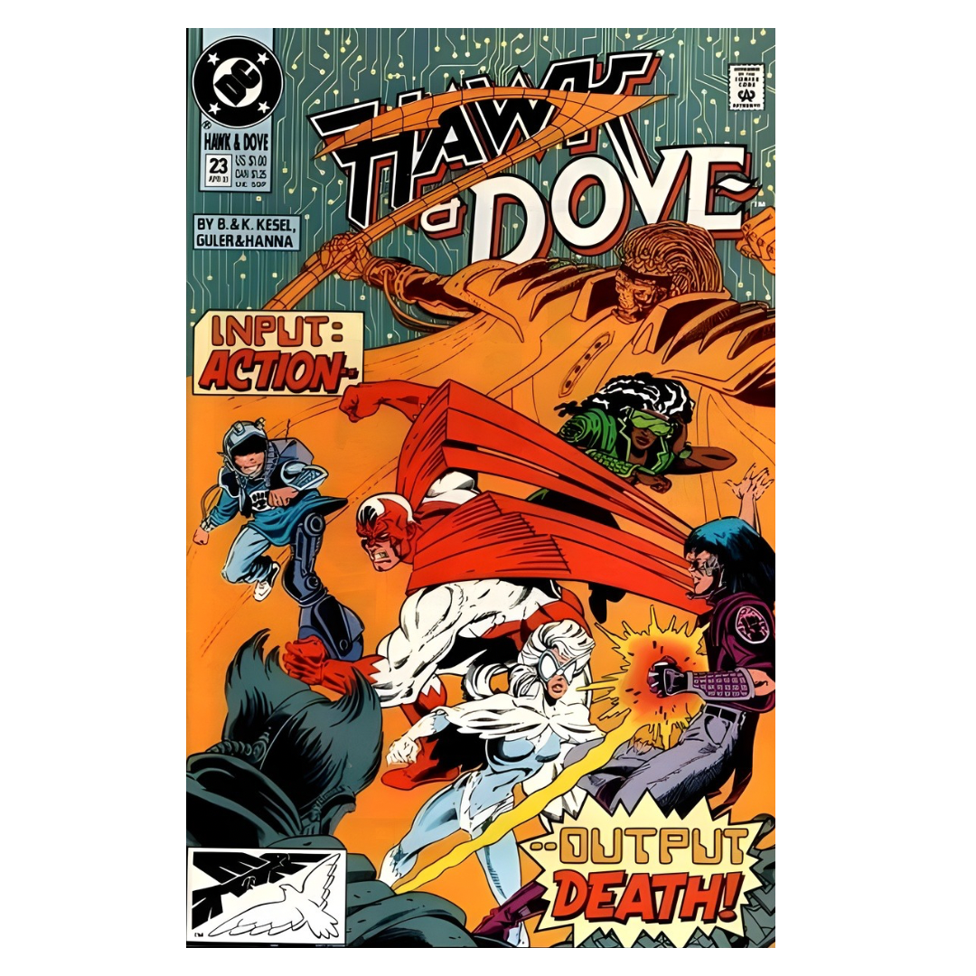 COMIC : HAWK & DOVE - 1989 #23