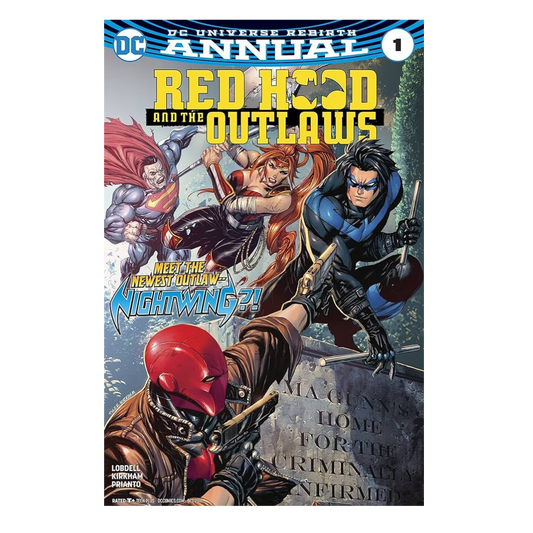 COMIC : RED HOOD & THE OUTLAWS - REBIRTH ANNUAL #1