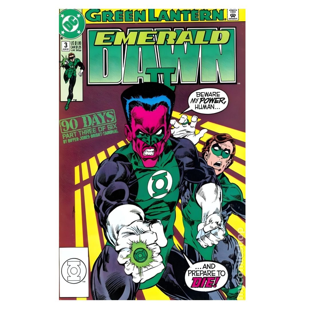 COMIC : GREEN LANTERN EMERALD DAWN II - #3