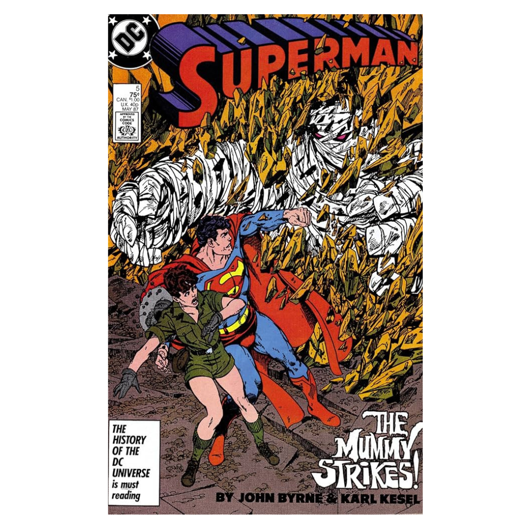 COMIC : SUPERMAN - #5 1987