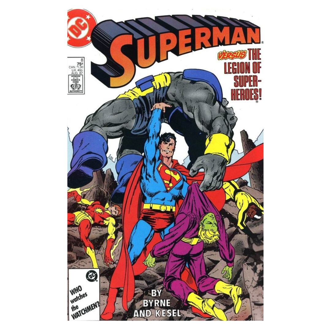 COMIC : SUPERMAN - #8 1987