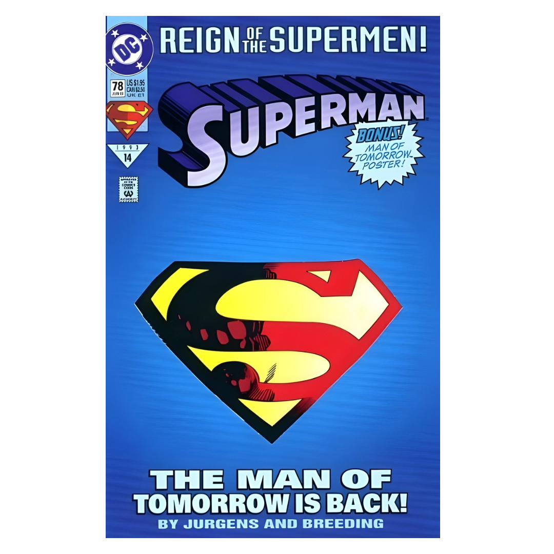 COMIC : SUPERMAN - #78 1987