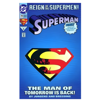 COMIC : SUPERMAN - #78 1987