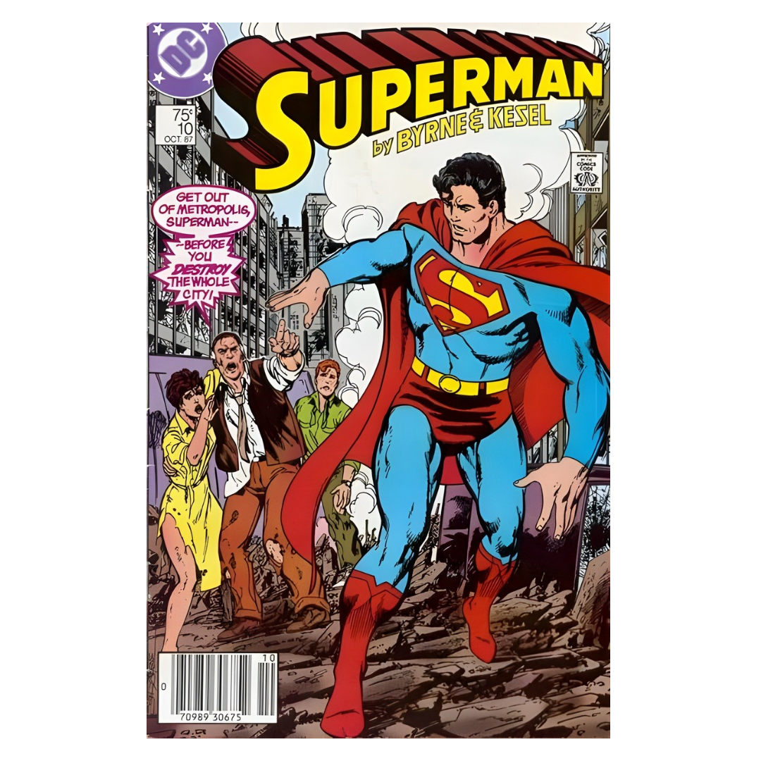 COMIC : SUPERMAN - #10 1987