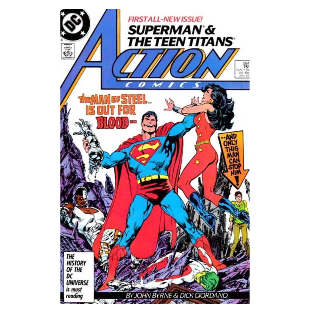 COMIC : SUPERMAN ACTION COMICS - #584