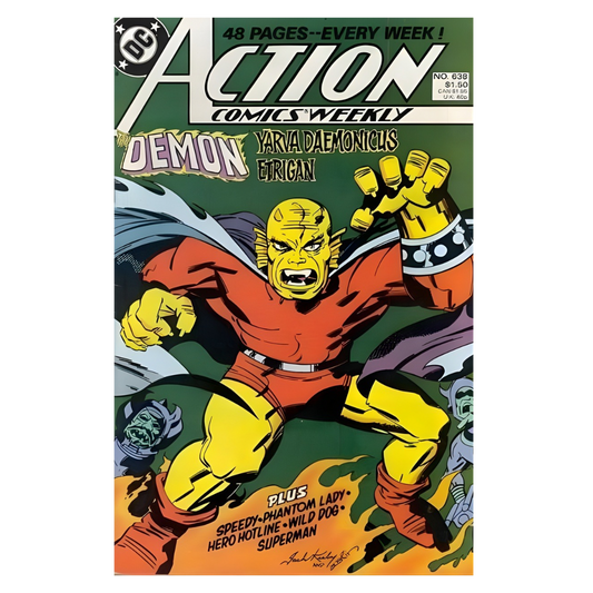 COMIC : SUPERMAN ACTION COMICS - #638