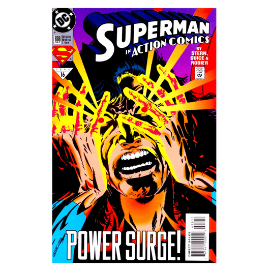 COMIC : SUPERMAN ACTION COMICS - #698