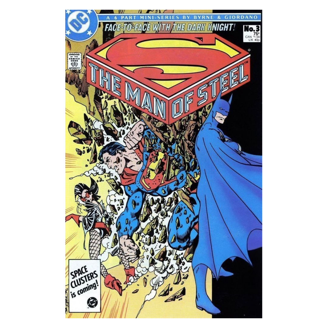 COMIC : SUPERMAN MAN OF STEEL - #3 1986