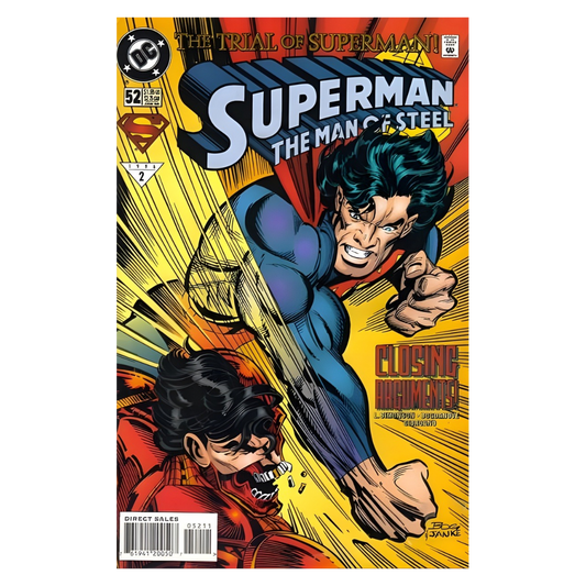 COMIC : SUPERMAN MAN OF STEEL - #52 1991