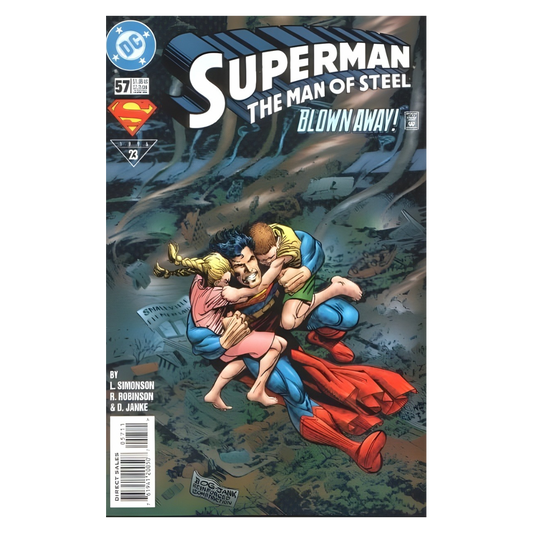 COMIC : SUPERMAN MAN OF STEEL - #57 1991