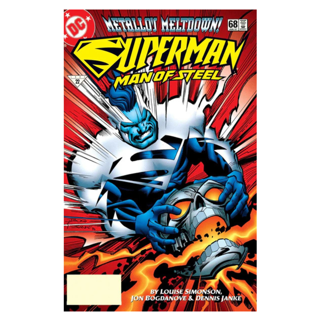 COMIC : SUPERMAN MAN OF STEEL - #68 1991