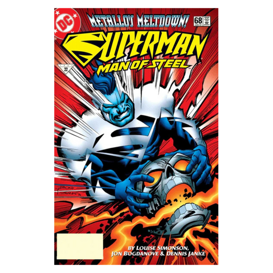 COMIC : SUPERMAN MAN OF STEEL - #68 1991
