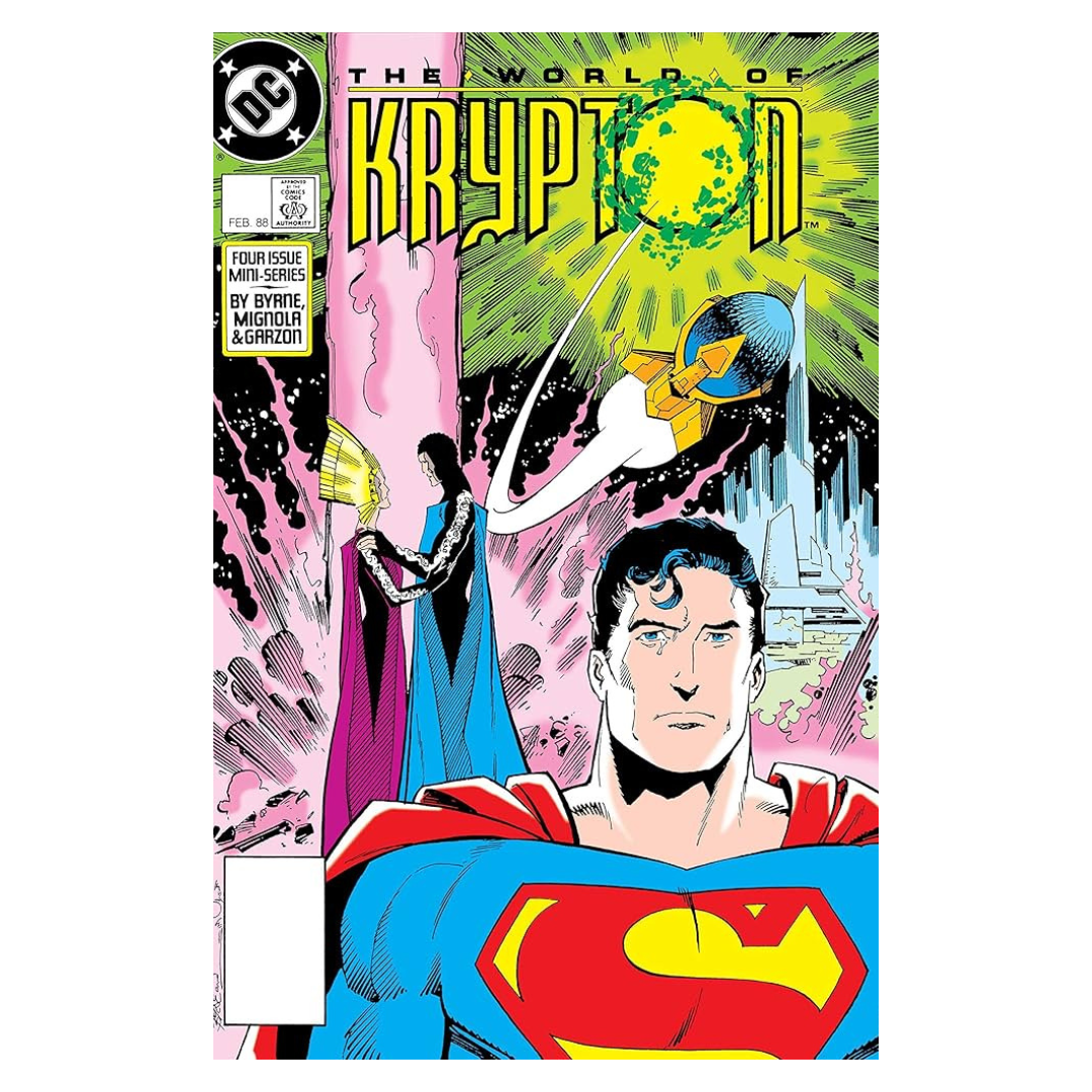 COMIC : SUPERMAN THE WORLD OF KRYPTON - #4 1988