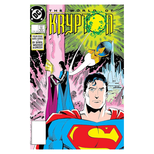 COMIC : SUPERMAN THE WORLD OF KRYPTON - #4 1988