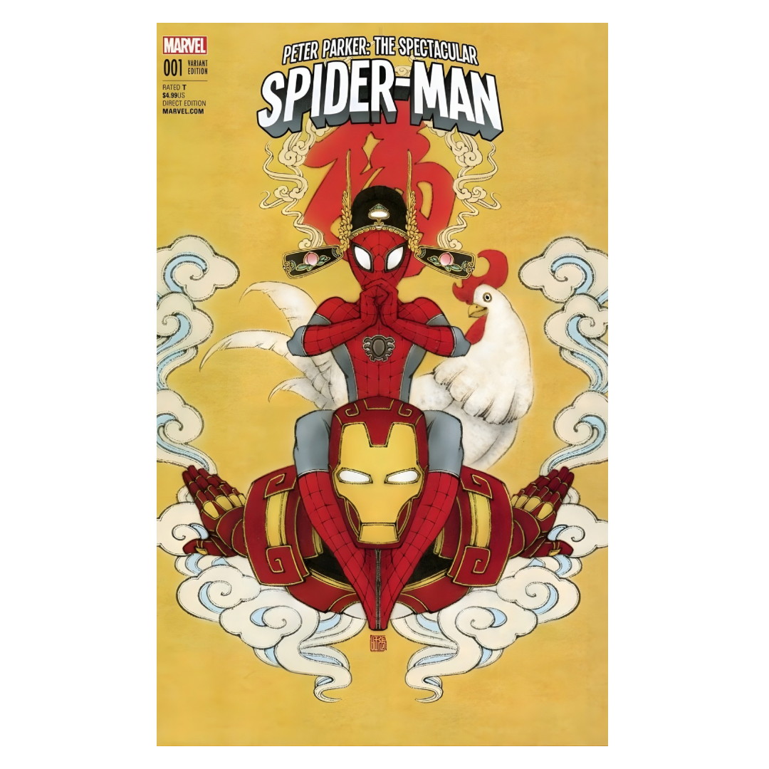 COMIC : SPIDER MAN, PETER PARKER THE SPECTACULAR - 2017 #1