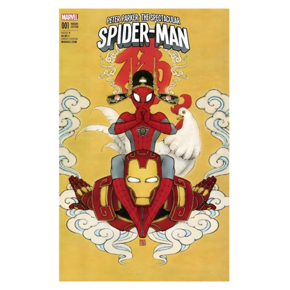 COMIC : SPIDER MAN, PETER PARKER THE SPECTACULAR - 2017 #1