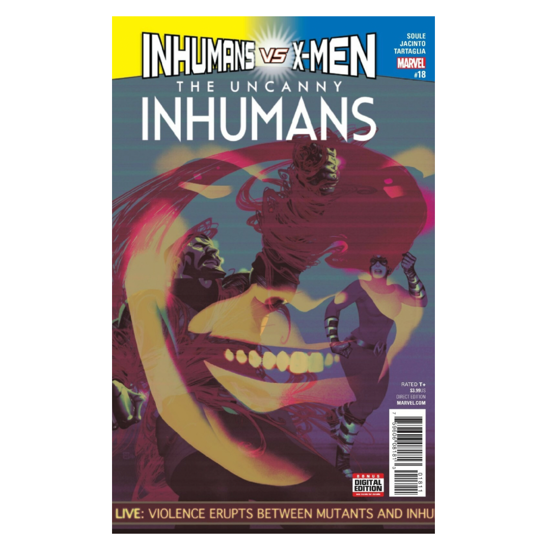 COMIC : INHUMANS, UNCANNY - 2015 #18