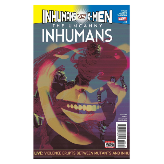 COMIC : INHUMANS, UNCANNY - 2015 #18