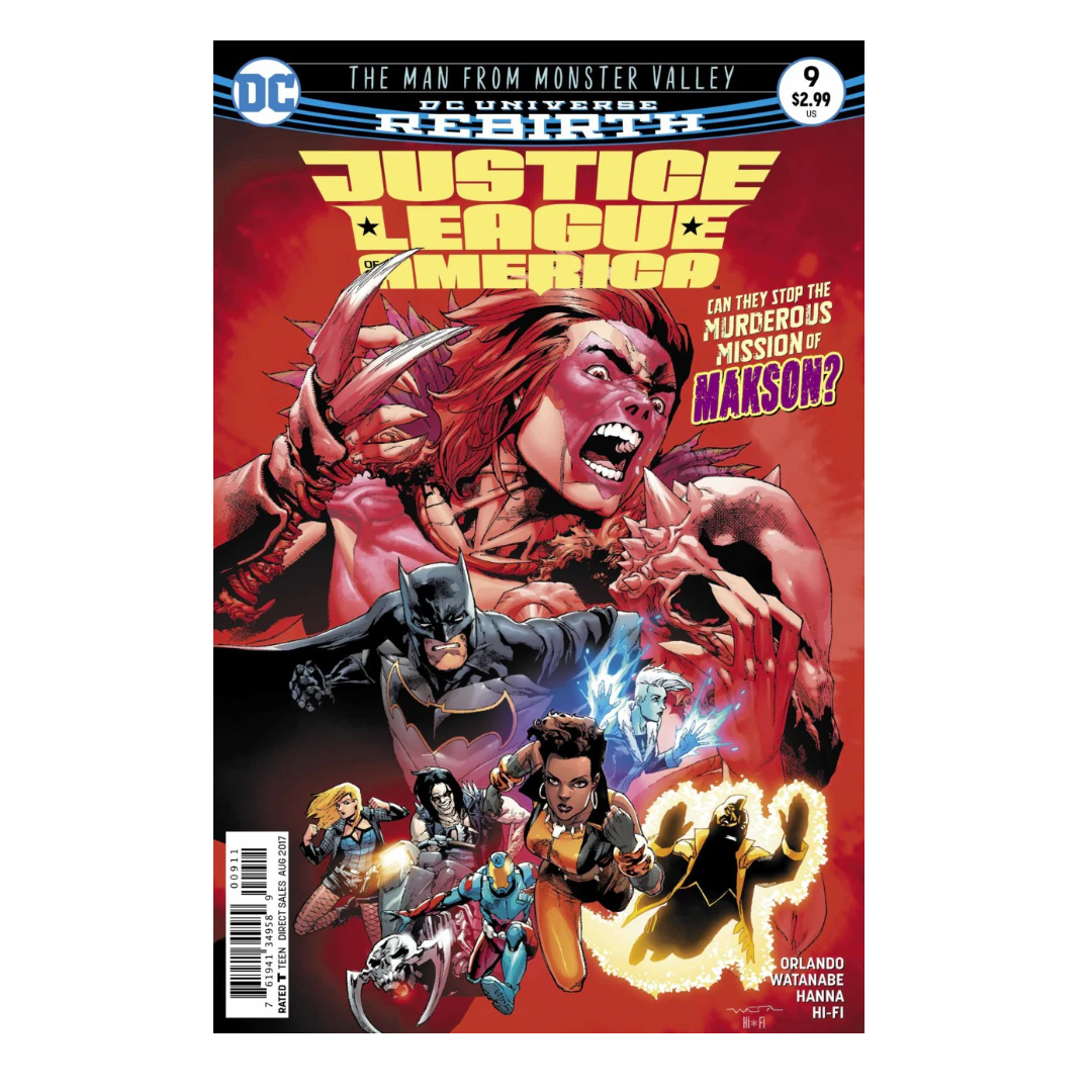 COMIC : JUSTICE LEAGUE OF AMERICA - REBIRTH #9