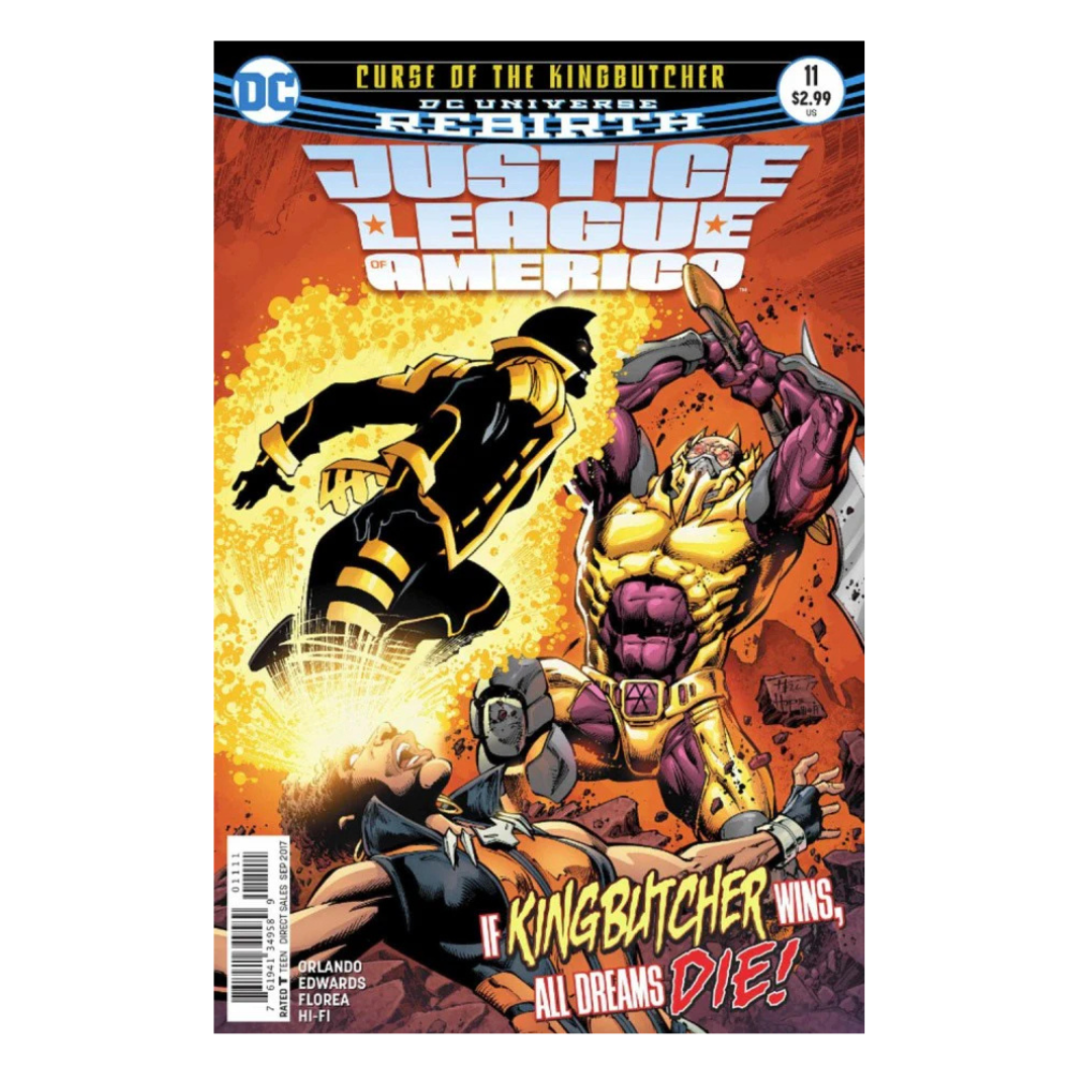 COMIC : JUSTICE LEAGUE OF AMERICA - REBIRTH #11