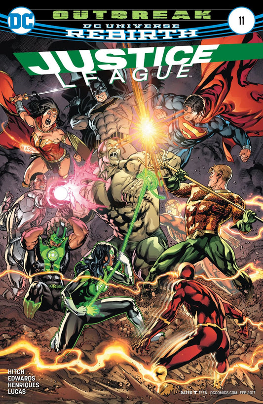 COMIC : JUSTICE LEAGUE - REBIRTH #11