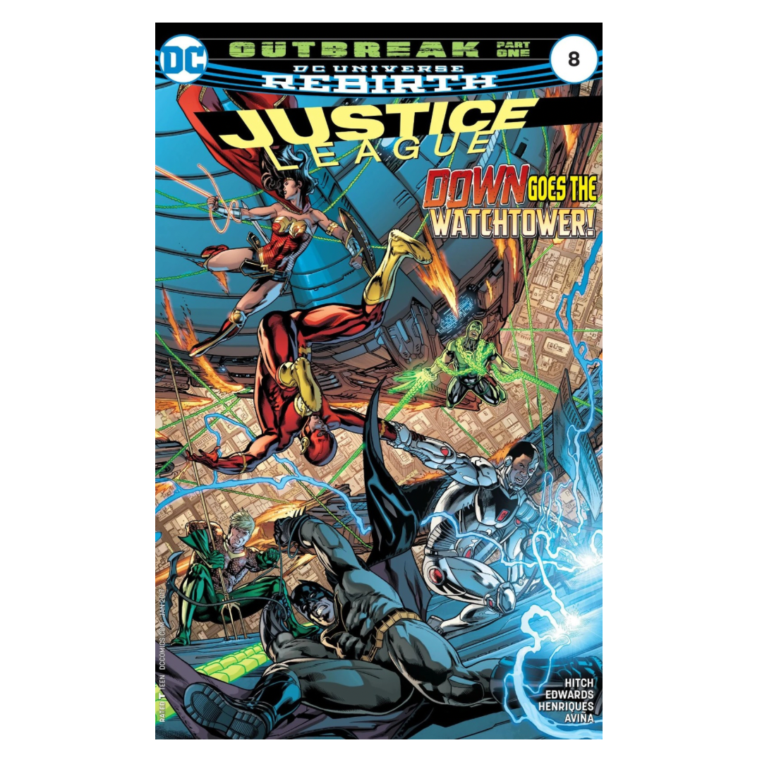 COMIC : JUSTICE LEAGUE - REBIRTH #8