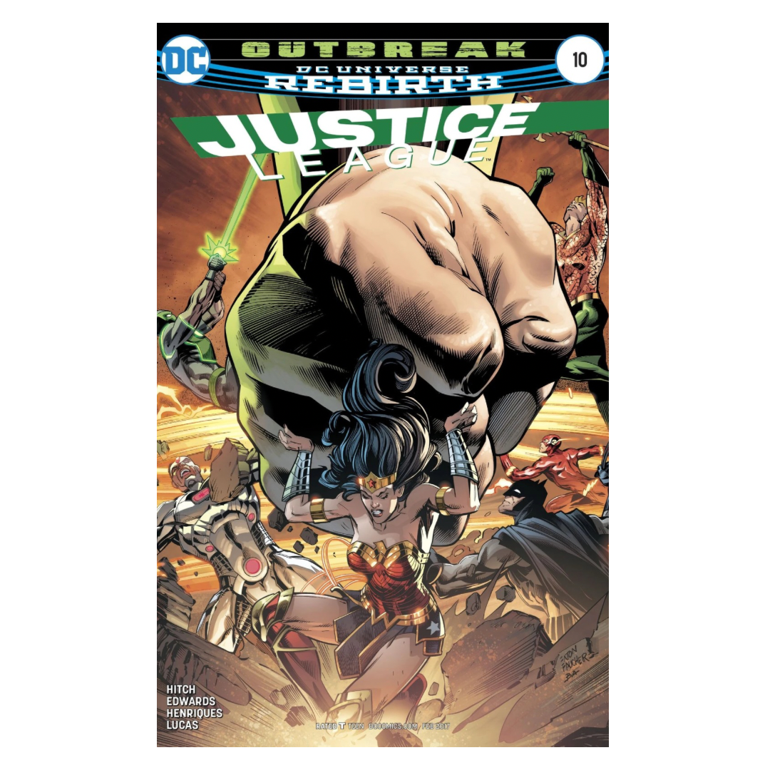 COMIC : JUSTICE LEAGUE - REBIRTH #10