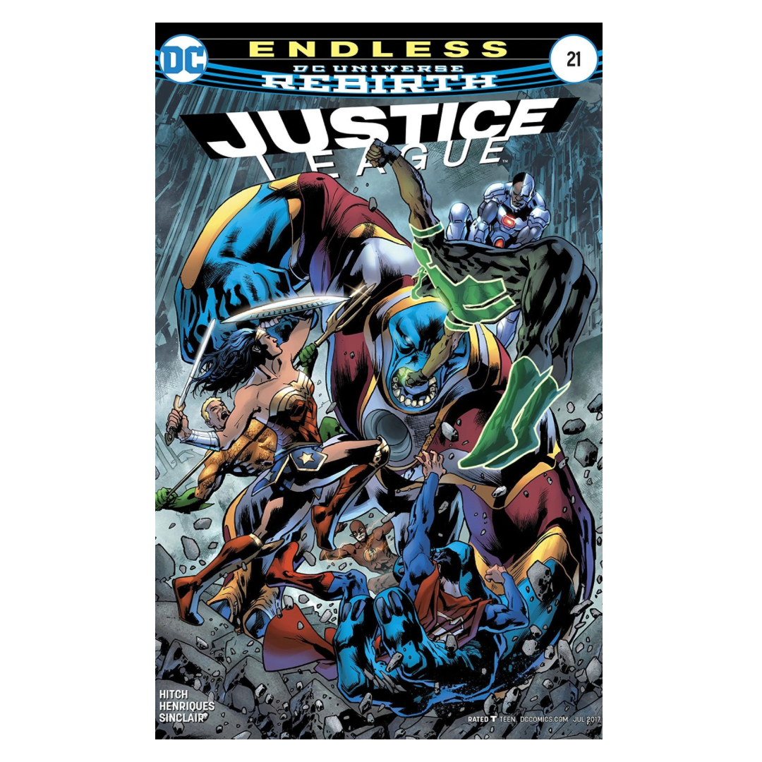 COMIC : JUSTICE LEAGUE - REBIRTH #21